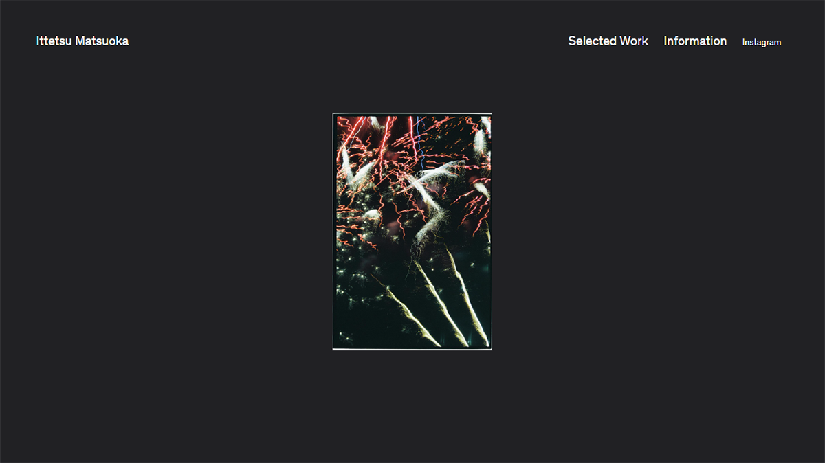 デザイン性の高いギャラリーサイト事例